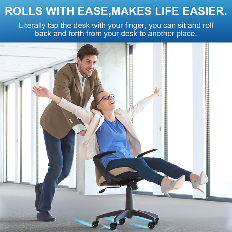 RidRed Office Chair Wheels-Heavy Duty 2 Inch for Carpet Hardwood Floors