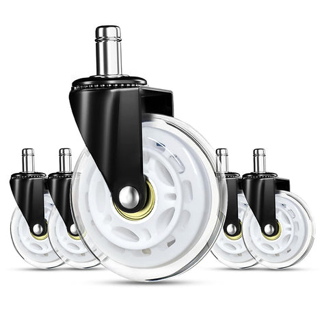 RidRed Gaming Chair Wheels - Heavy Duty Office Chair Wheels-Universal Fit 3 Inch Chair Casters