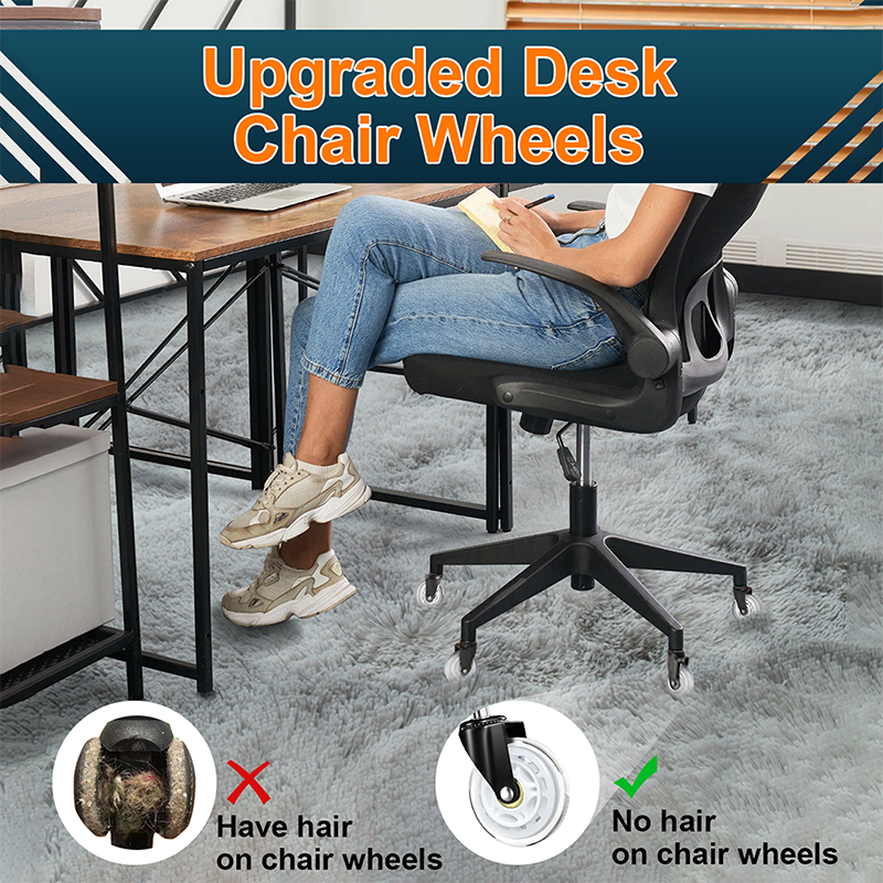 RidRed Gaming Chair Wheels - Heavy Duty Office Chair Wheels-Universal Fit 3 Inch Chair Casters