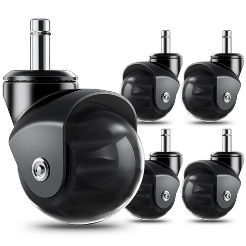 RidRed Office Chair Wheels-Heavy Duty 2 Inch for Carpet Hardwood Floors